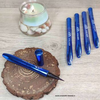 خط چشم آبی ماژیکی