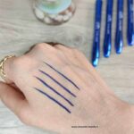 خط چشم آبی ماژیکی