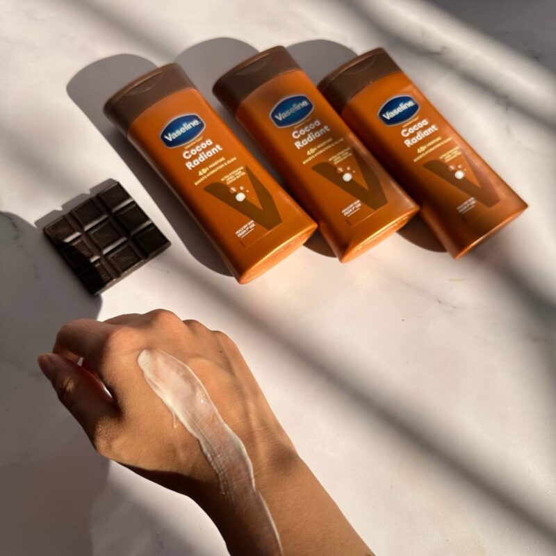 لوسیون بدن شکلاتی وازلین