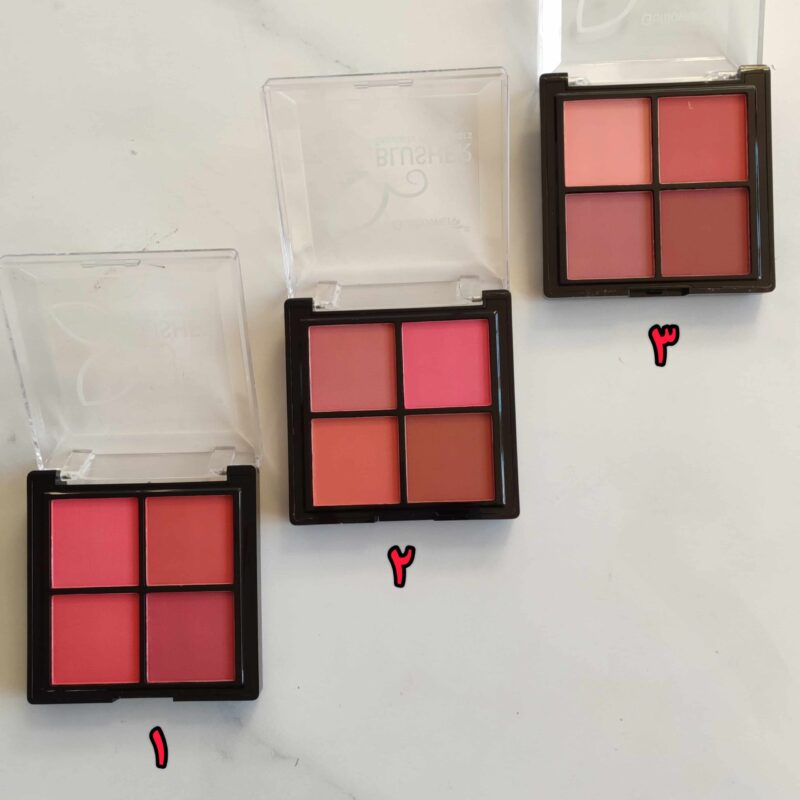 پالت رژگونه 4رنگ